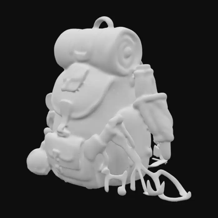 3D model for Adventurer's Backpack