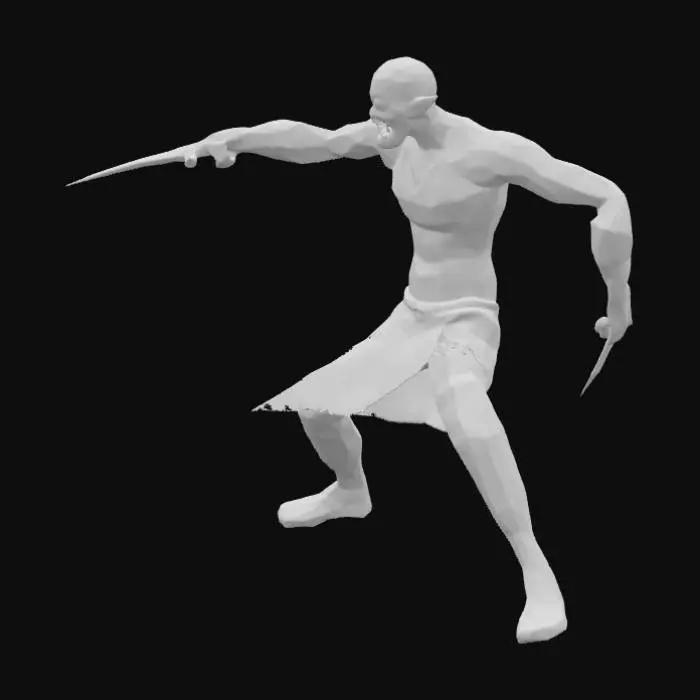 3D model for Butcher Monster