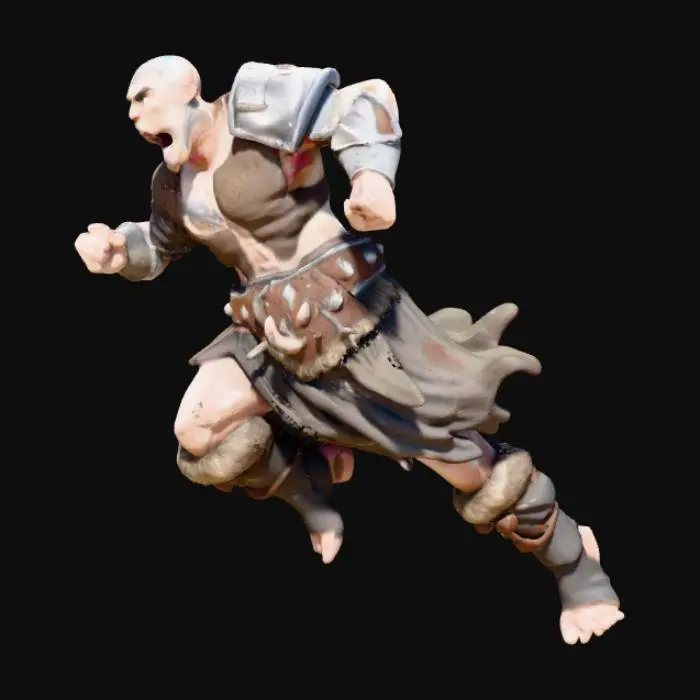 3D model for Warrior's Fury