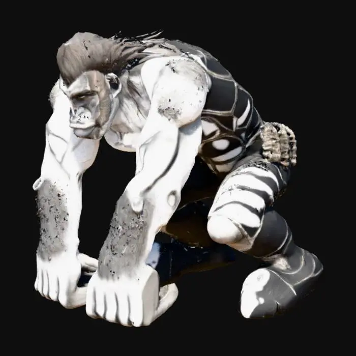 3D model for Giant Warrior