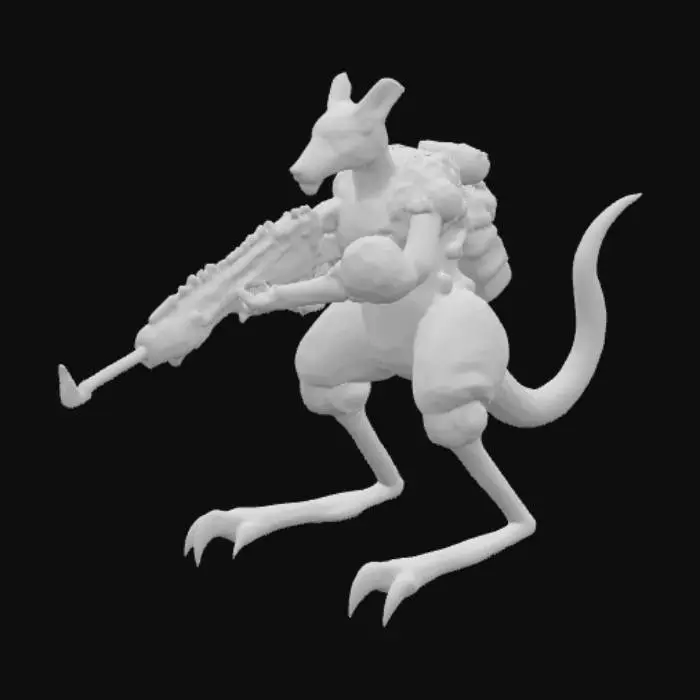 3D model for Kanga Commando