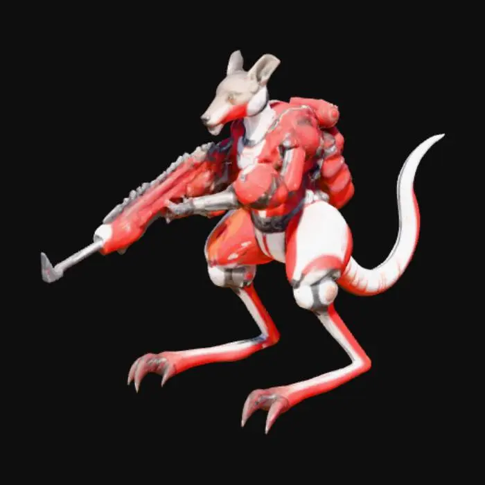 3D model for Kanga Commando