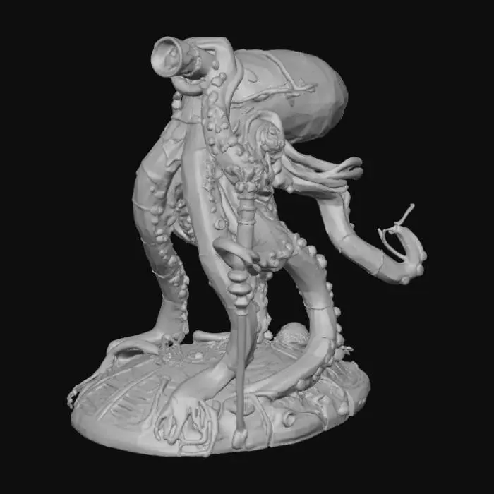 3D model for Steampunk Octopus Explorer