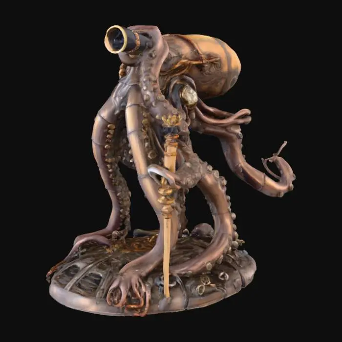 3D model for Steampunk Octopus Explorer