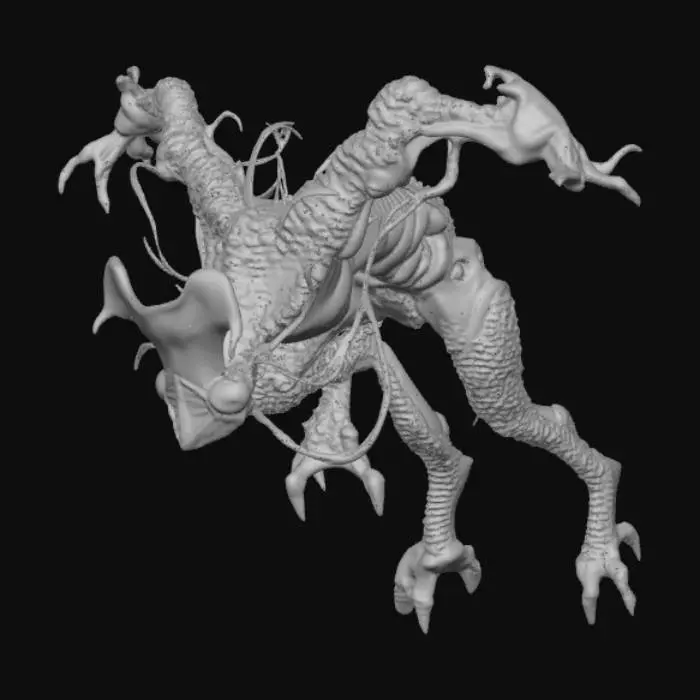 3D model for Mystical Creature's Leap