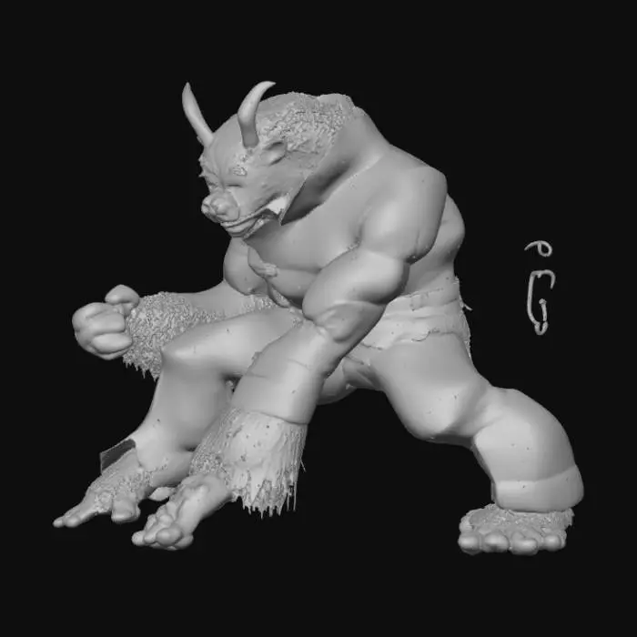 3D model for Mystic Werebeast
