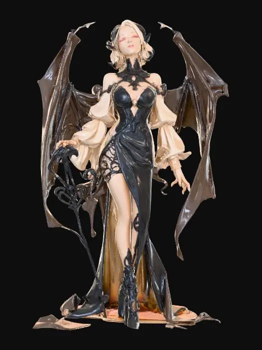 3D model for Gothic Elegance