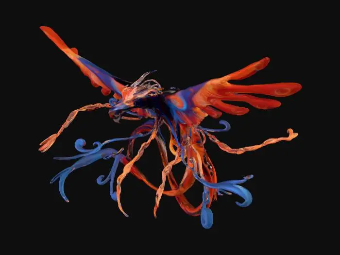 3D model for Phoenix Ascendant