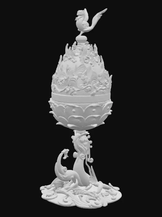 3D model for Bronze Dragon Chalice