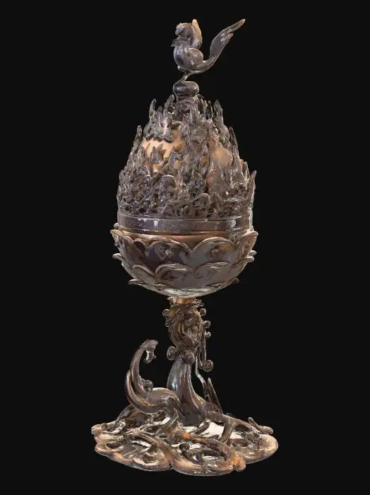 3D model for Bronze Dragon Chalice