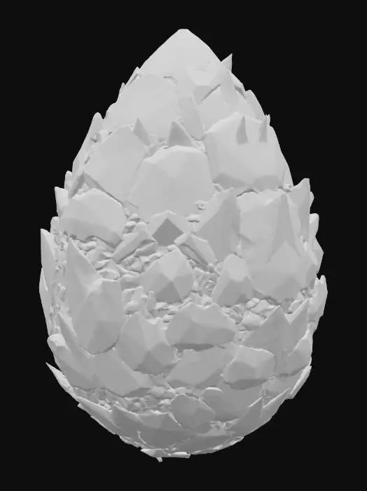 3D model for Mystical Crystal Egg
