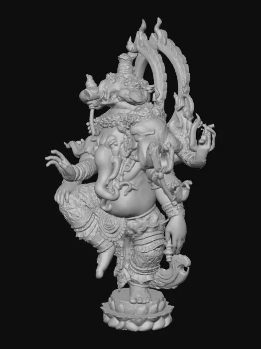 3D model for Divine Dance of Ganesha, #villain#