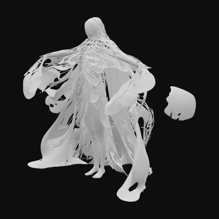 3D model for Ethereal Veil