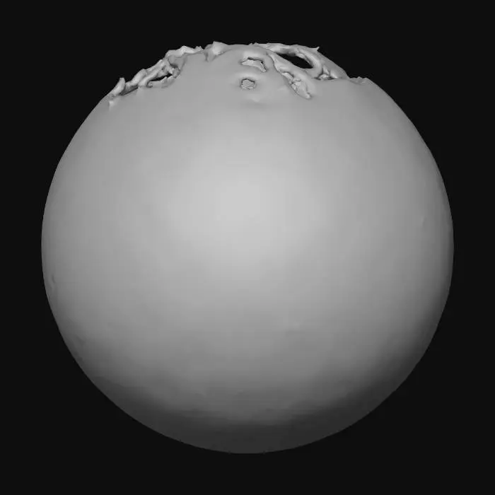 3D model for Eroded Sphere