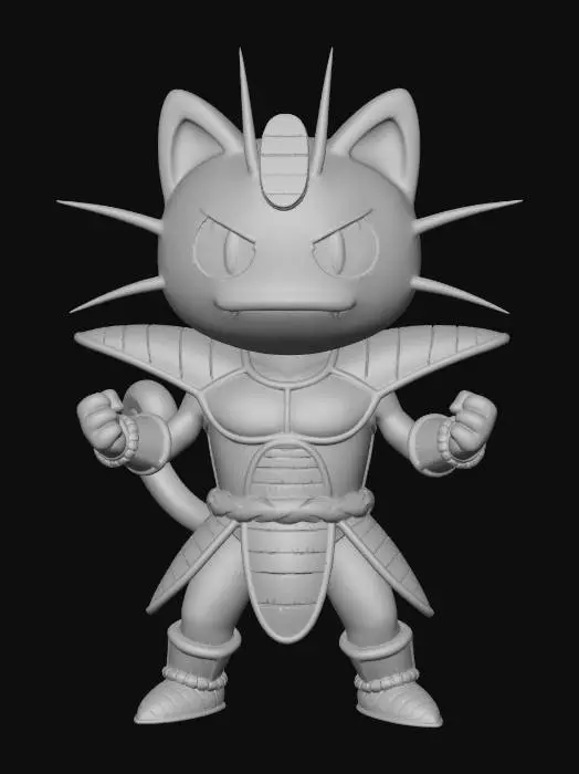 3D model for Emberclaw Saiyan