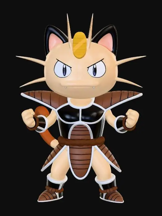 3D model for Emberclaw Saiyan