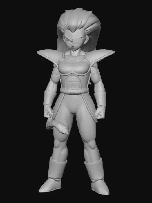3D model for Crimson Saiyan Vanguard