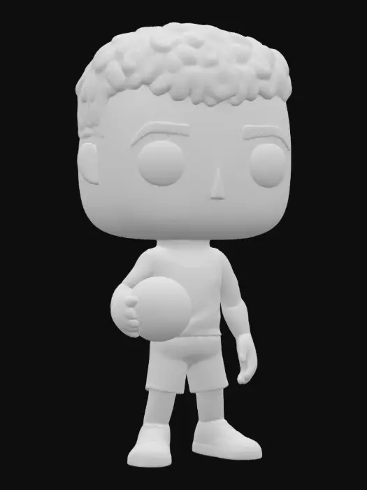 3D model for Basketball Pop! Figurine