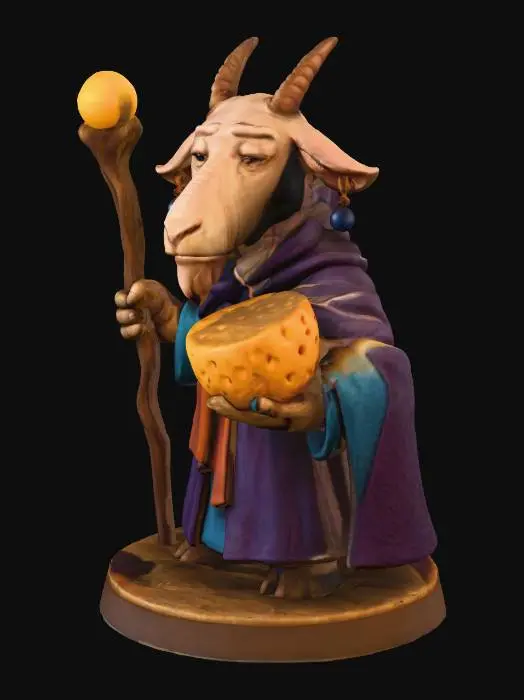 3D model for Cheese Wizard
