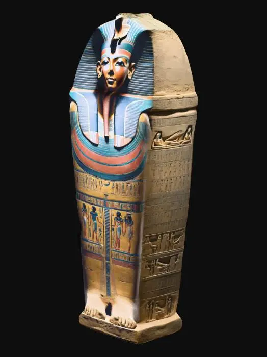 3D model for egyptian/sarcophagus