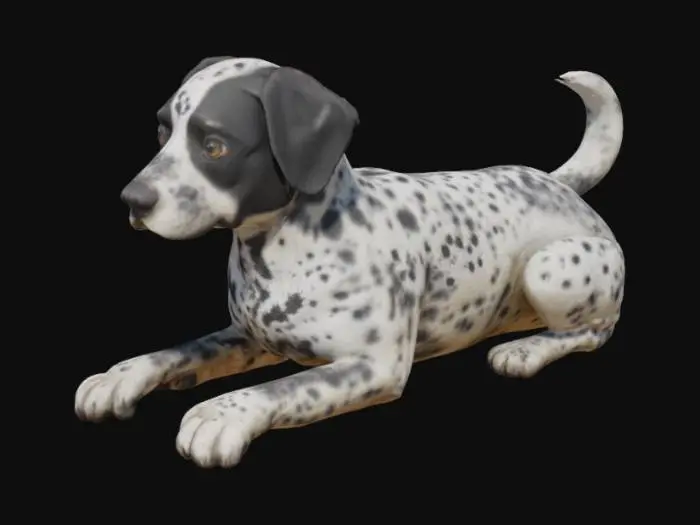 3D model for Spotted Pooch