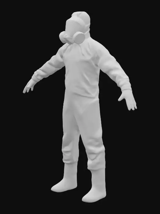 3D model for Hazmat Suit Standby