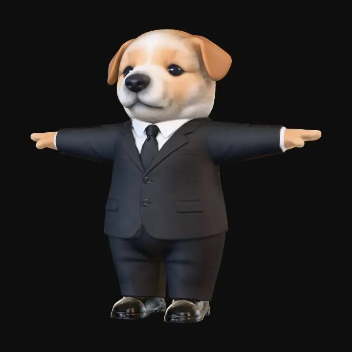 3D model for Puppy Executive