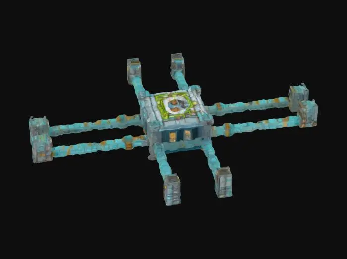 3D model for Underwater Labyrinth