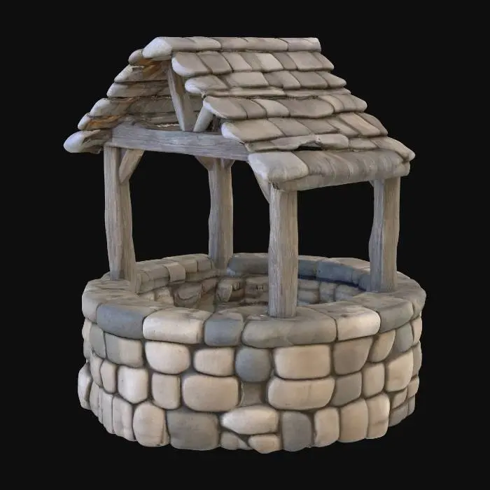 3D model for Wishing Well
