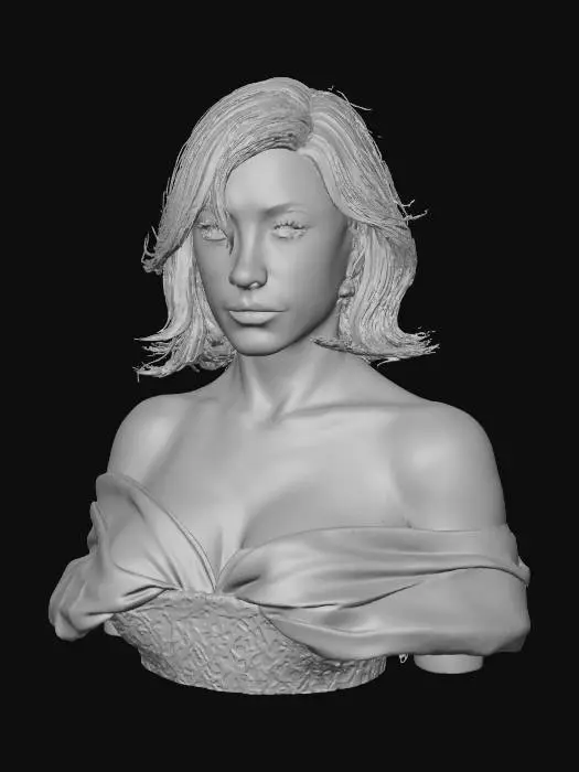 3D model for girl model