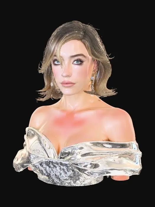 3D model for girl model