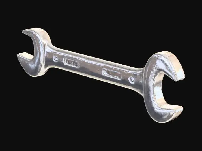 3D model for Double-Ended Wrench