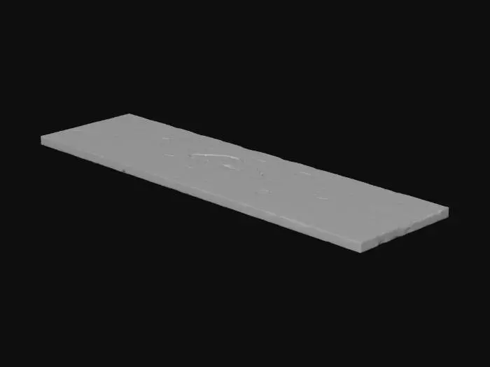 3D model for Wooden Plank