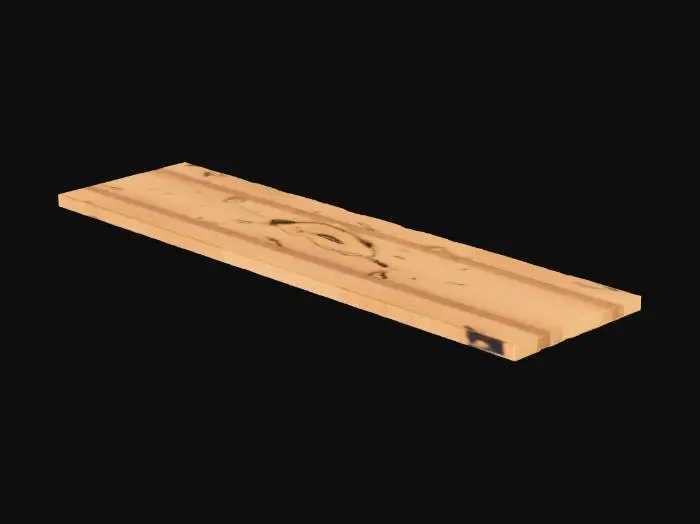 3D model for Wooden Plank