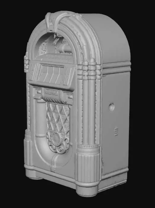 3D model for Neon Nostalgia Jukebox