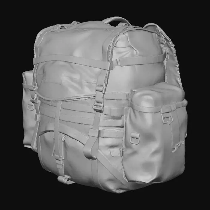3D model for Camouflage Backpack