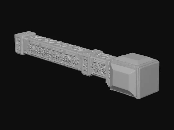 3D model for Gilded Scepter