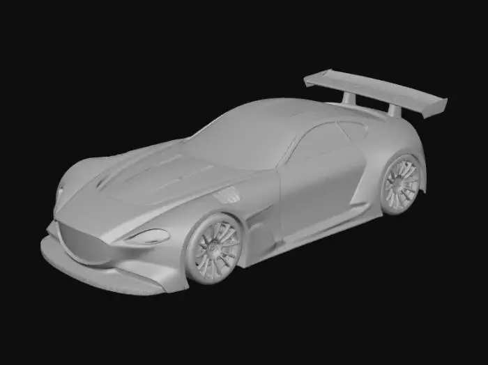 3D model for Ahura Racer Model