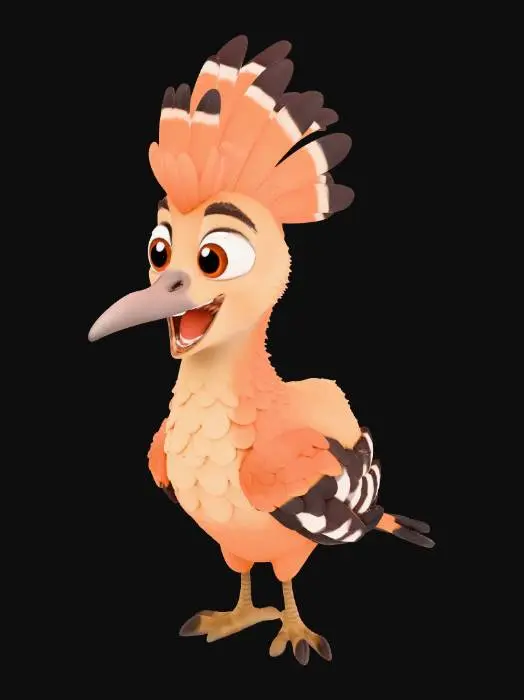 3D model for Sunny Feathers