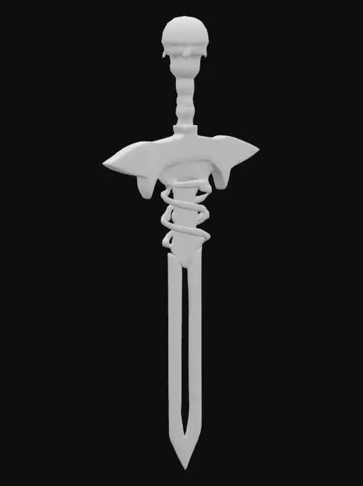 3D model for Bone Ripper enchanted Blade