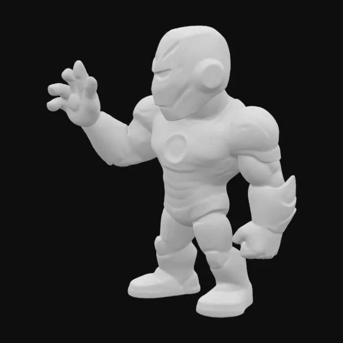 3D model for genera irnman in versione cartoon  che sia il piu fedel  alta qualità