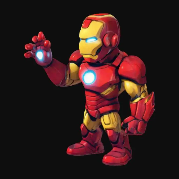 3D model for genera irnman in versione cartoon  che sia il piu fedel  alta qualità