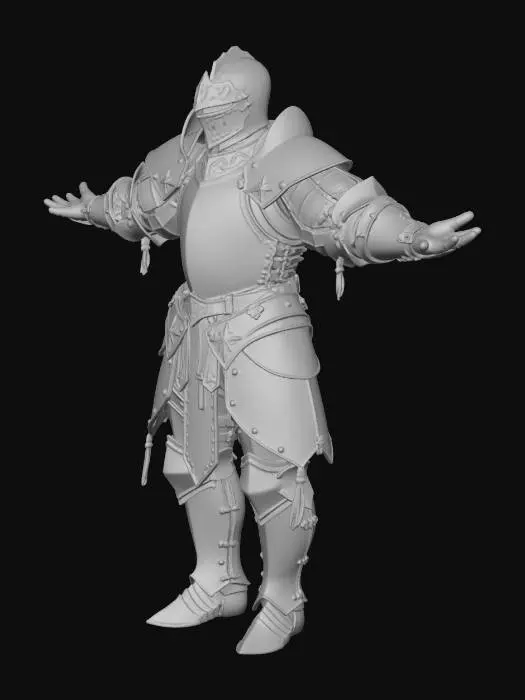 3D model for Crimson Crest Paladin