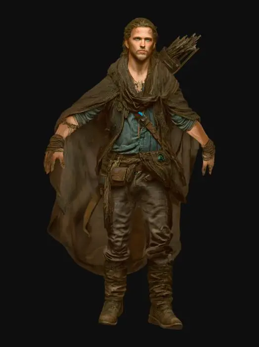 3D model for Duskbound Ranger