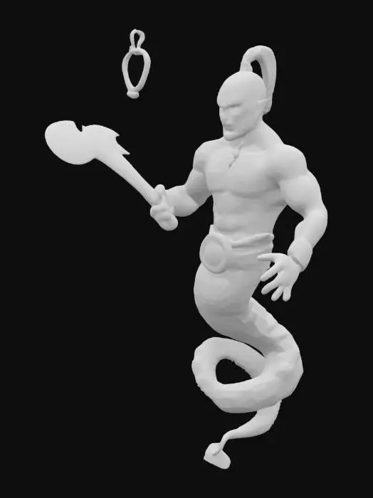 3D model for The Guardian Genie