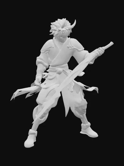 3D model for Samurai Spark