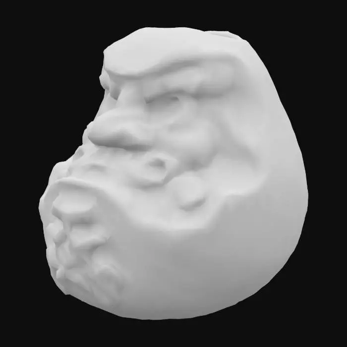 3D model for Daruma Charm
