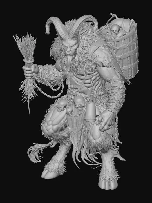 3D model for Krampus Is Coming To Town
#Christmas2025#