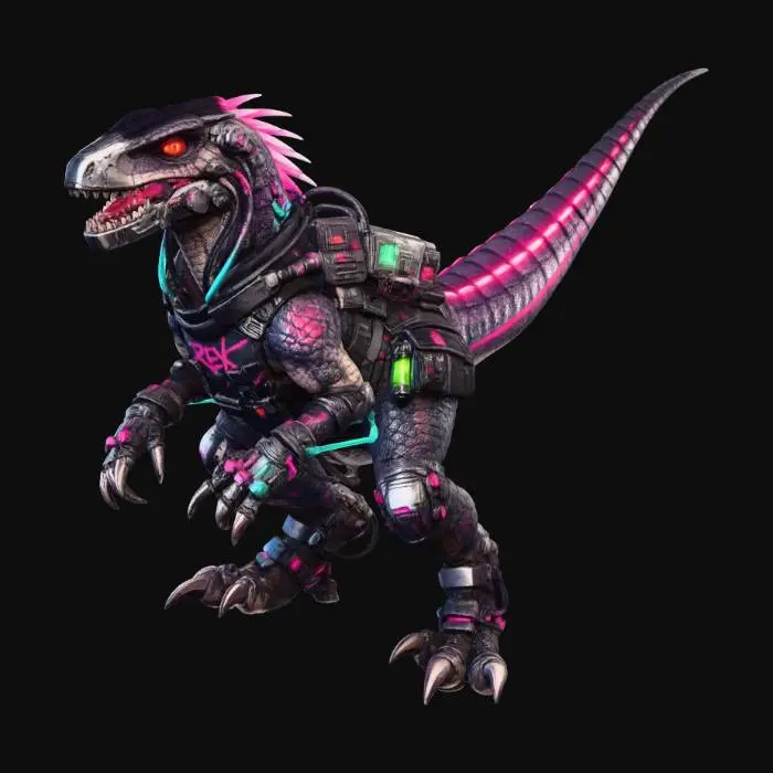 3D model for Cybernetic Raptor