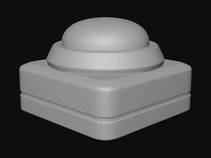 3D model for button